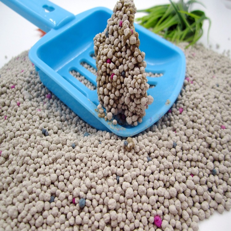 Bentonite Sand Kitty Litter Ball Shape 1-4mm